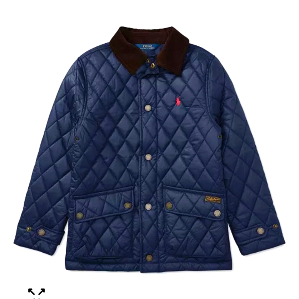 Polo by Ralph Lauren Blue Puffer Jacket - like new!